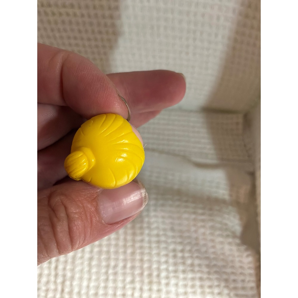Vintage Kids Fisher Price Little People Figure OS Blue Blonde Girl Ponytail - Picture 5 of 6